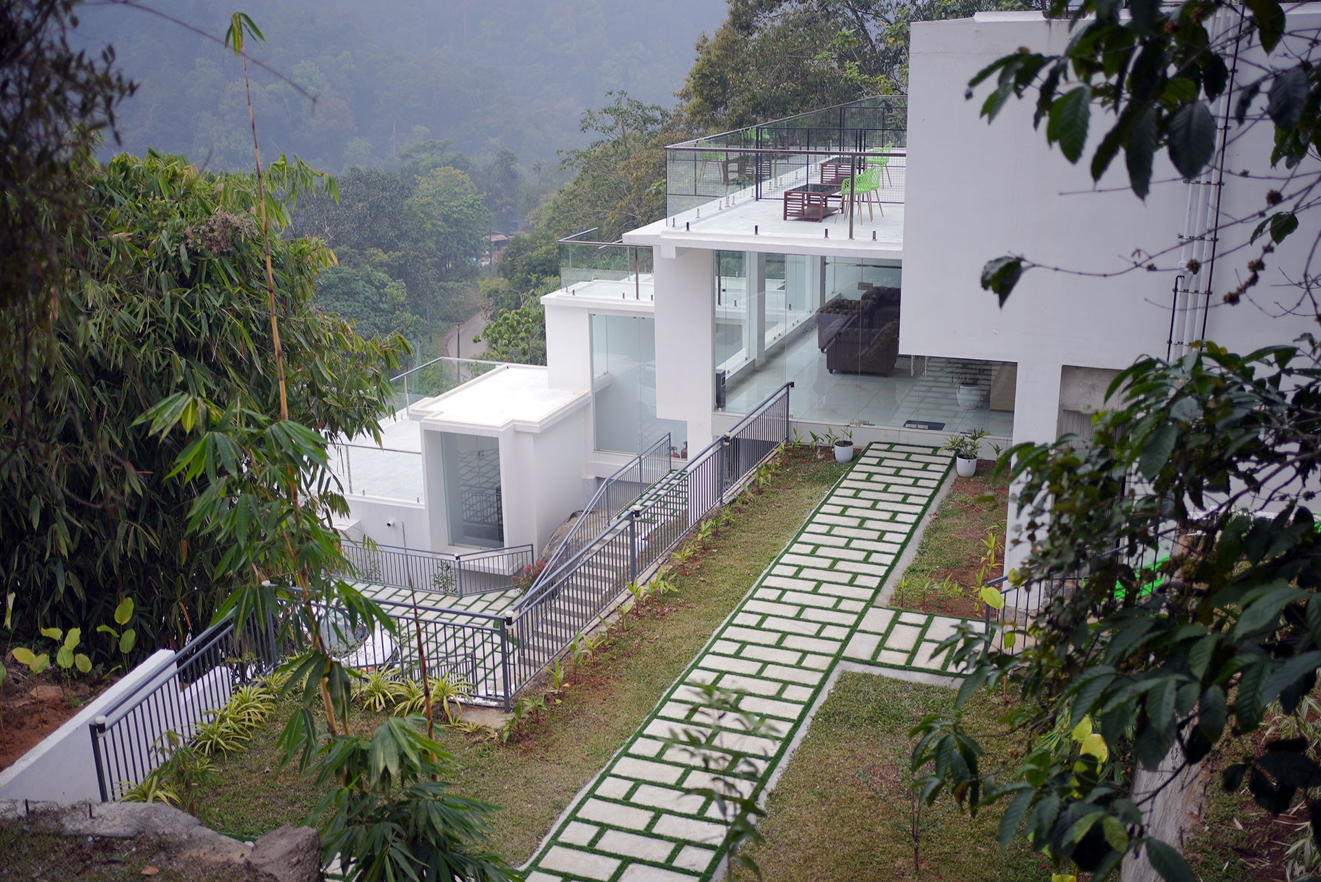 The Drizzle Stays Balcony